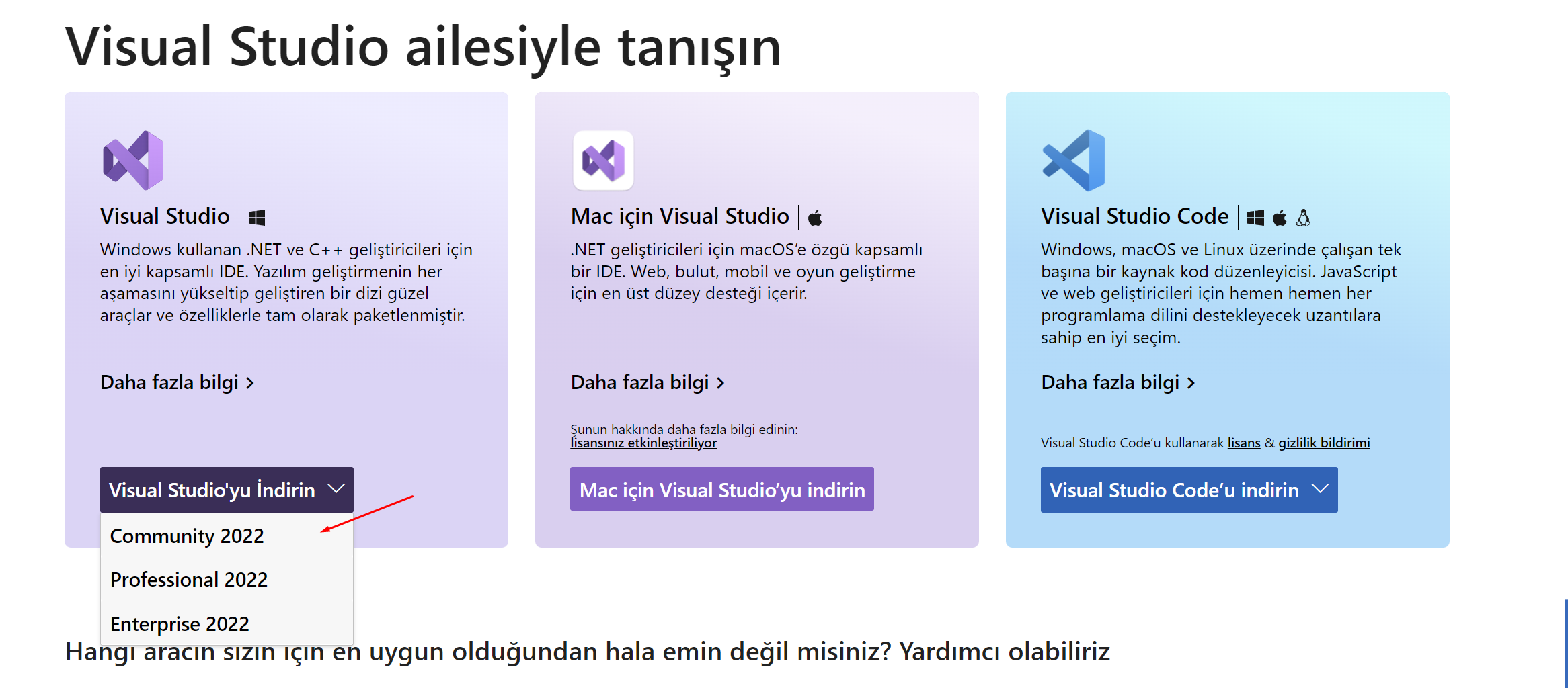 C# Programı geliştirme.